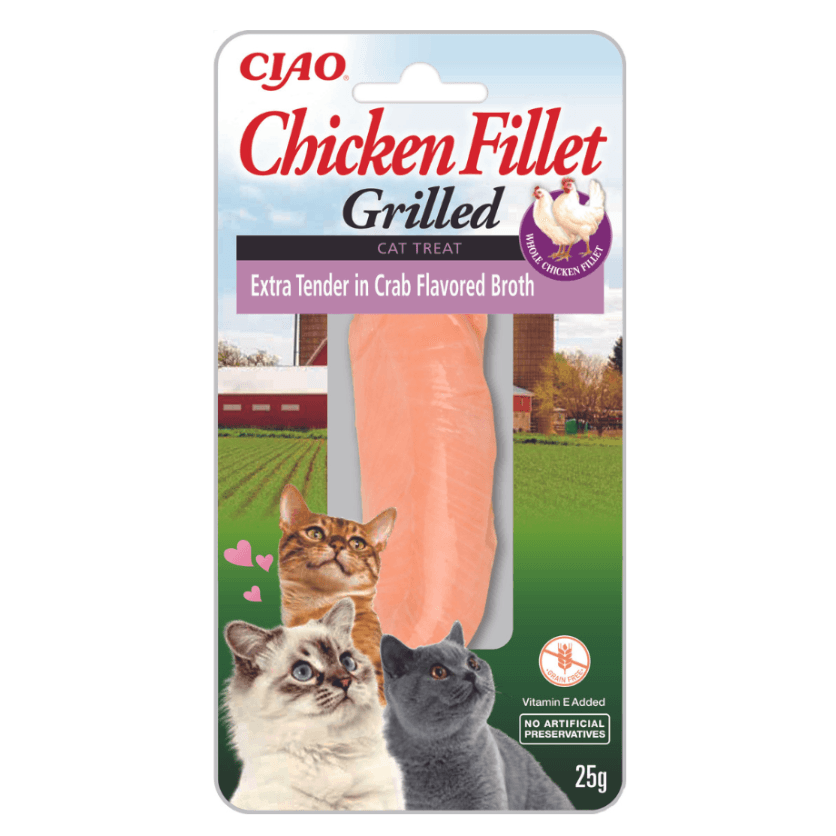 Filete de Pollo con Caldo de Cangrejo 25 gr