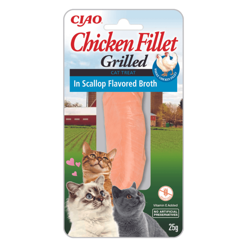 Filete de Pollo con Caldo de Vieira 25 gr