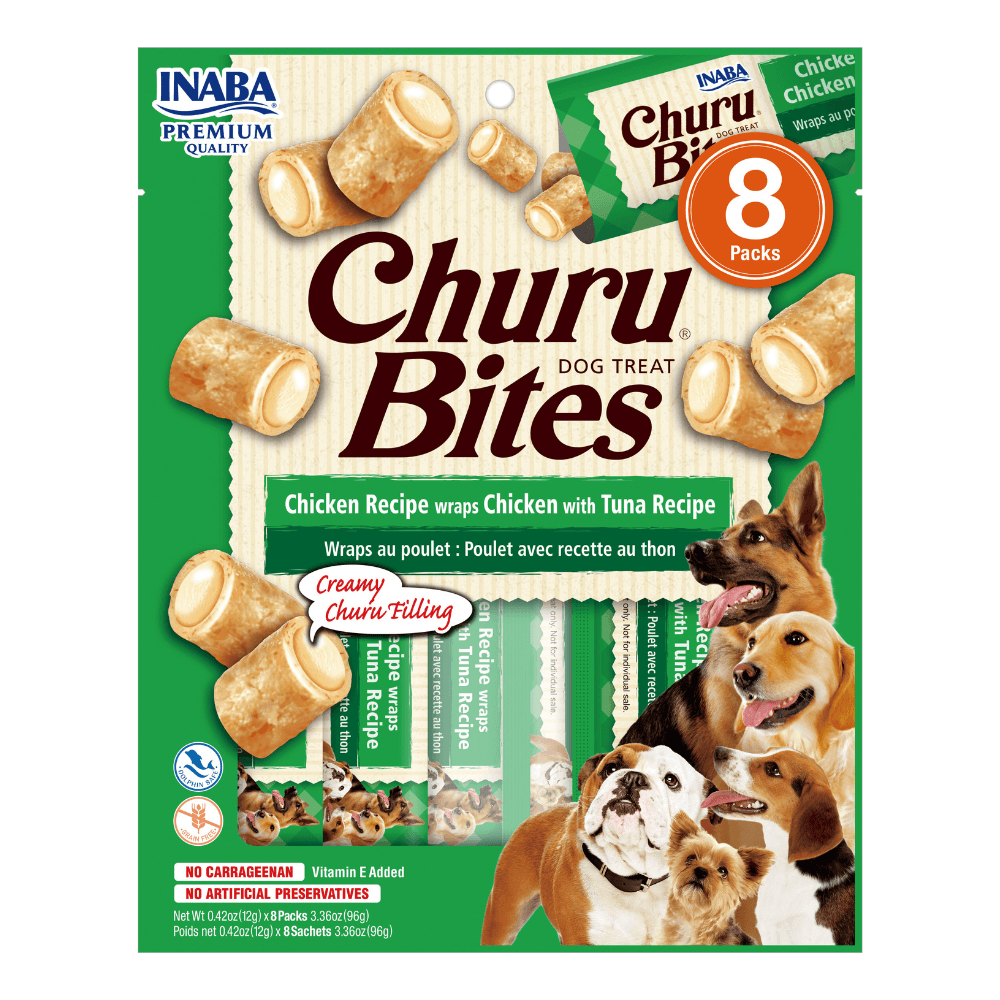Churu DOG Bites Pollo y Atún (8x12gr)