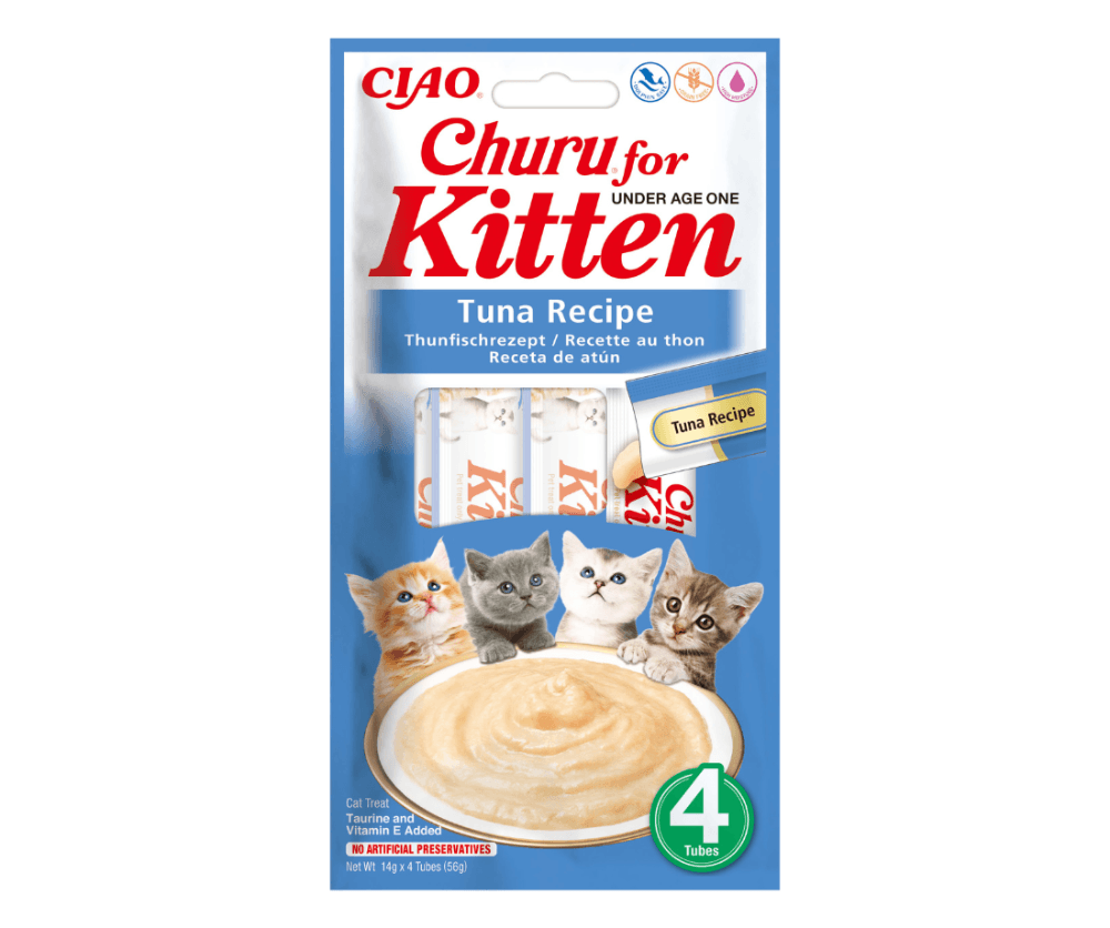 Churu Kitten de Atún 4x14gr