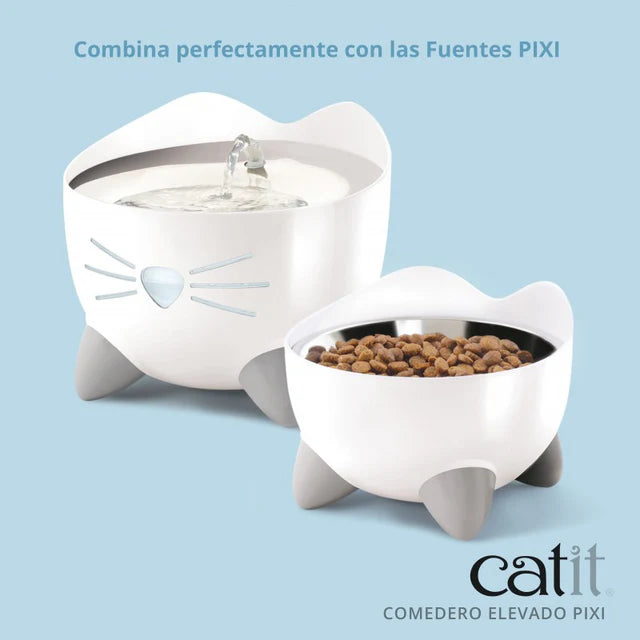 Catit Comedero Elevado para gatos Catit PIXI