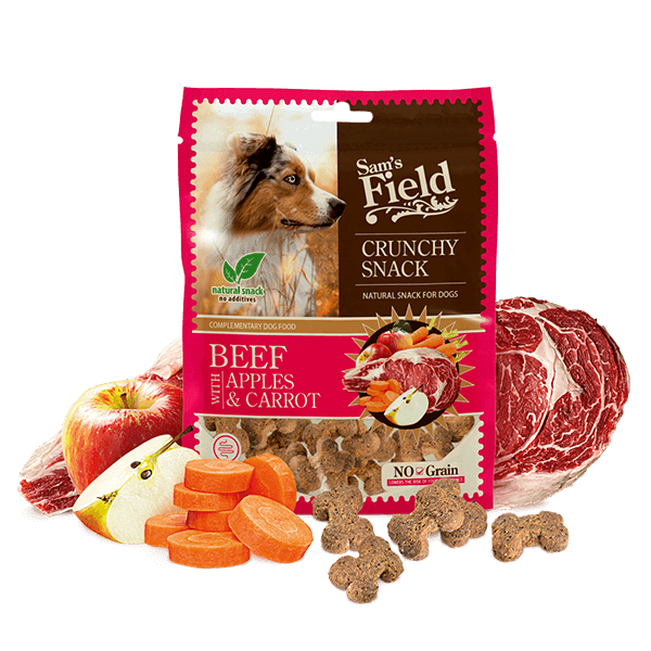 Snack Sam's Field Ternera y manzana 200 gr