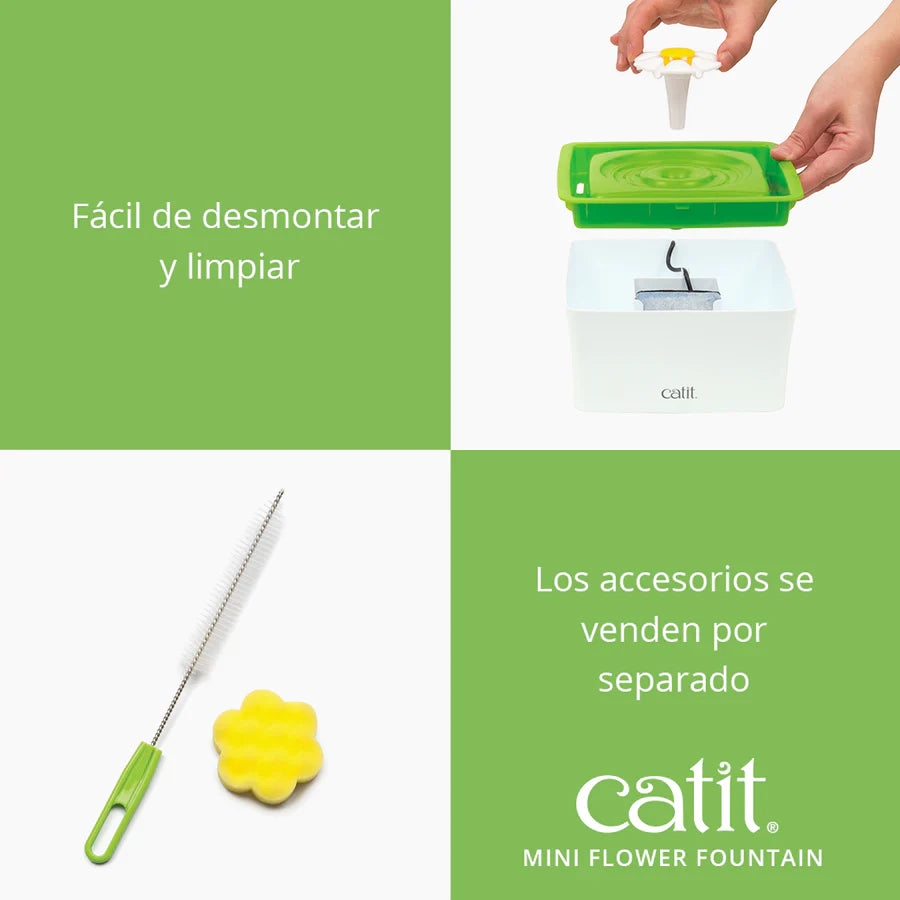 Catit Fuente para gatos Catit Mini Flower Fountain