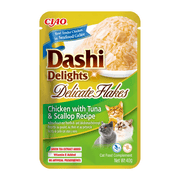 Dashi Delights DELICATE FLAKES Pollo con Atún y Vieira (12x40gr)