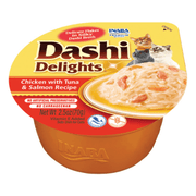 Dashi Delights Pollo, Atún y Salmón 70 gr