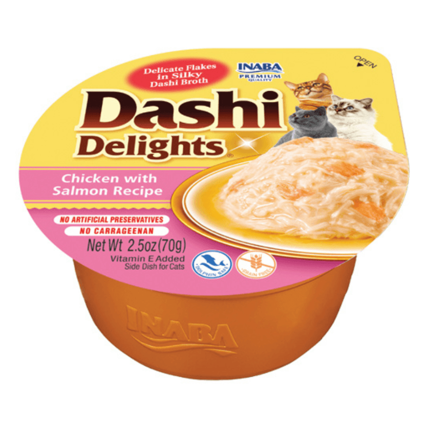 Dashi Delights Pollo y Salmón 70 gr