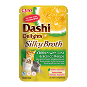 Dashi Delights SILKY BROTH Pollo, Atún y Vieira 40 gr