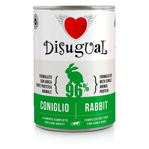 Disugual Dog MONOPROTEIN Conejo (6 x 400 g)