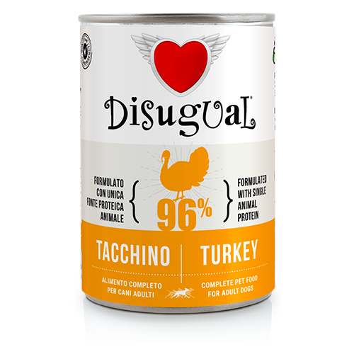 Disugual Dog MONOPROTEIN Pavo (6 x 400 g)