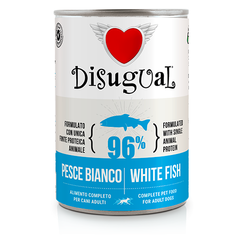 Disugual Dog MONOPROTEIN Pescado Blanco (6 x 400 g)