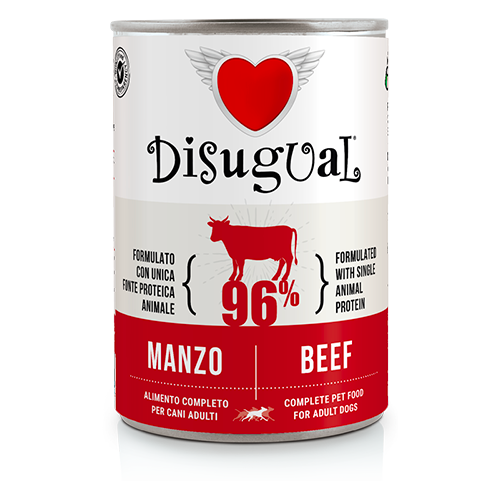 Disugual Dog MONOPROTEIN Ternera (6 x 400 g)