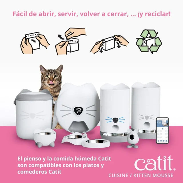 Catit Mousse de Pollo para Gatito Junior Catit Cuisine Kitten