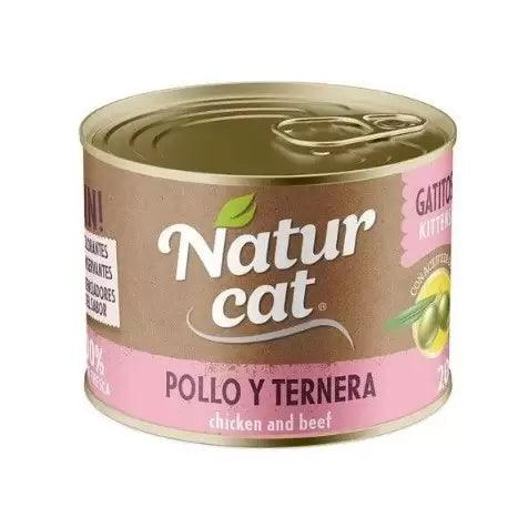 Naturcat Kitten Pollo y Ternera
