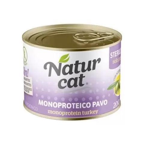 Naturcat Monoproteico esterilizado pavo