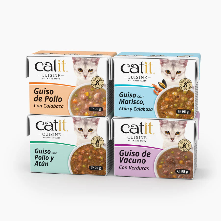 Catit Guiso para gatos Catit Cuisine Sabor: Vacuno con Verdura
