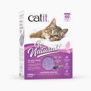 Catit Arena para Gatos Aglomerante de Cáscara de Guisante Catit Go Natural Modelo: Lavanda