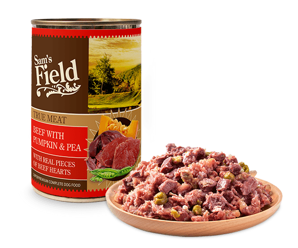 Sam´s Field Vaca Calabaza y Guisante 400gr