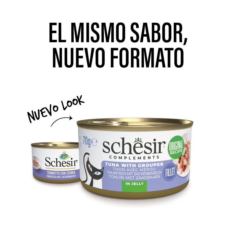 Schesir Atún con Mero 70 gr