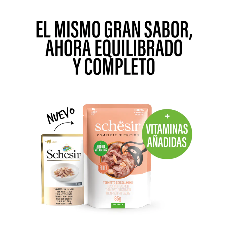 Schesir Atún con Salmón 85 gr
