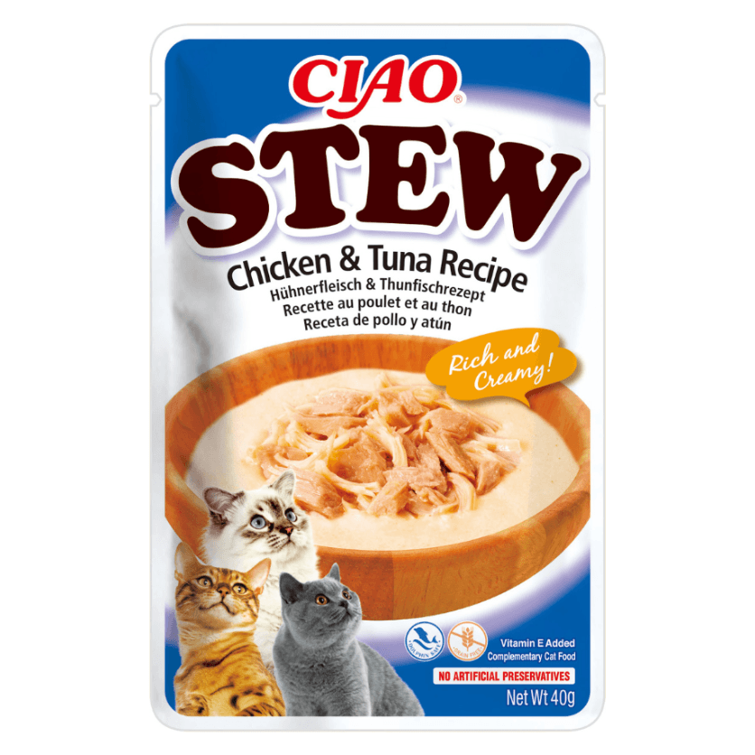 STEW Pollo y Atún (12x40gr)