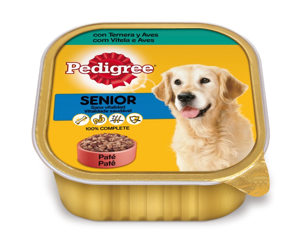 Pedigree Tarrina Senior Ternera y Aves (20 x 300 g)
