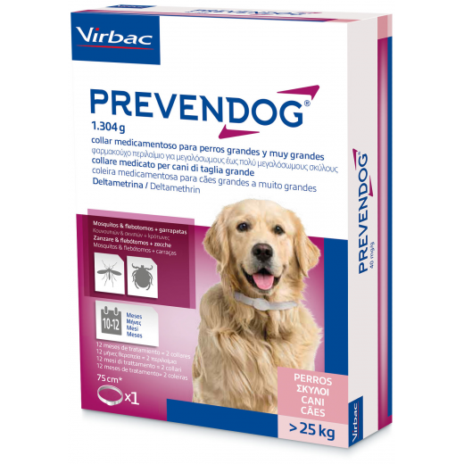 PREVENDOG 75cm perro +25kg (1 collar)