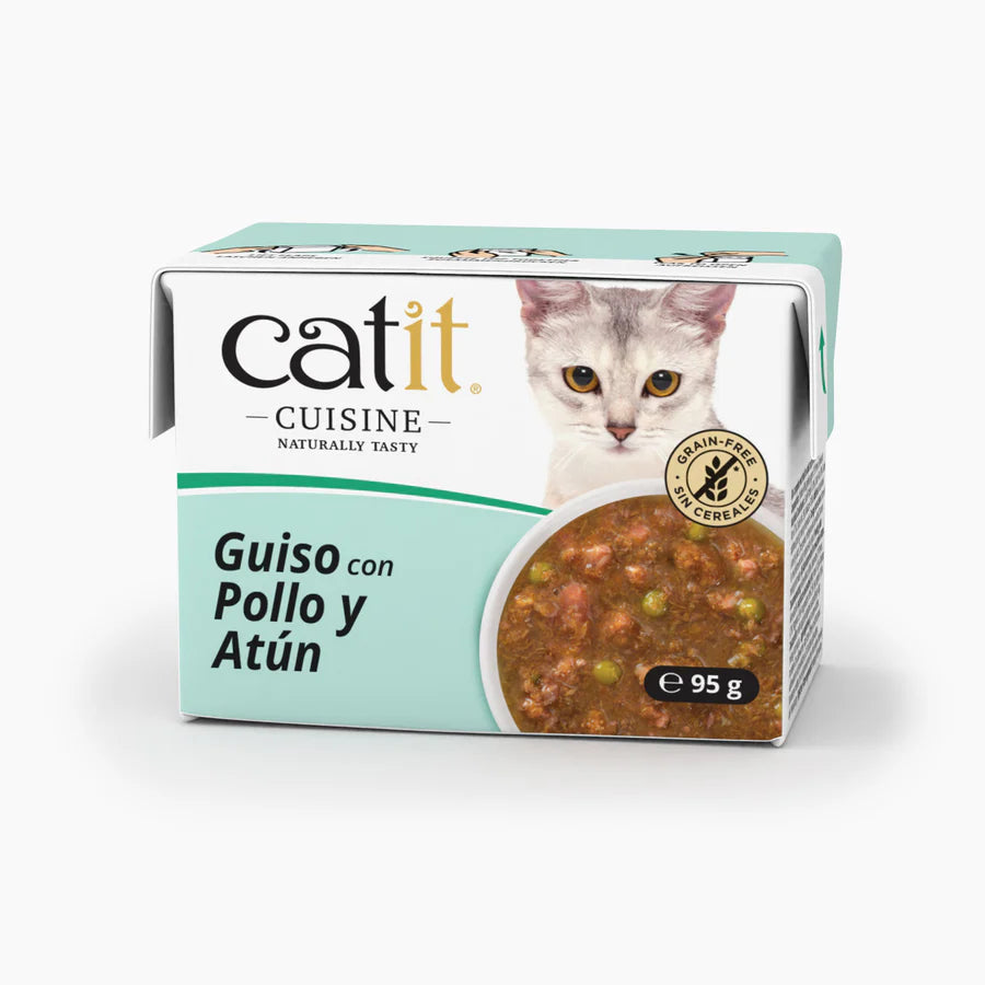 Catit Guiso para gatos Catit Cuisine Sabor: Pollo y Atún