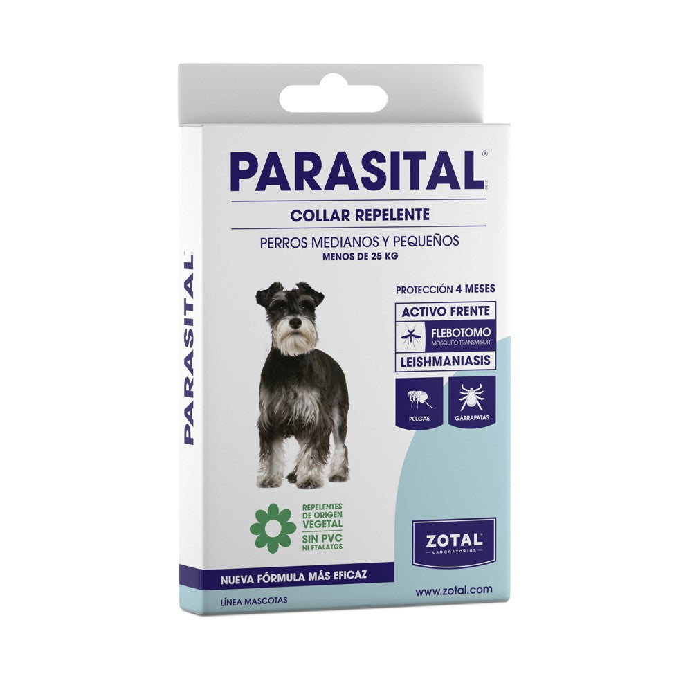 PARASITAL Collar Perro Pequeño-Mediano (1 ud.)