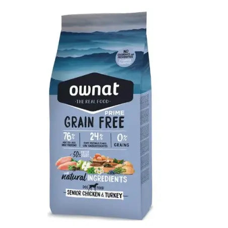 Ownat grain Free Canine Prime Senior Pollo Pavo
