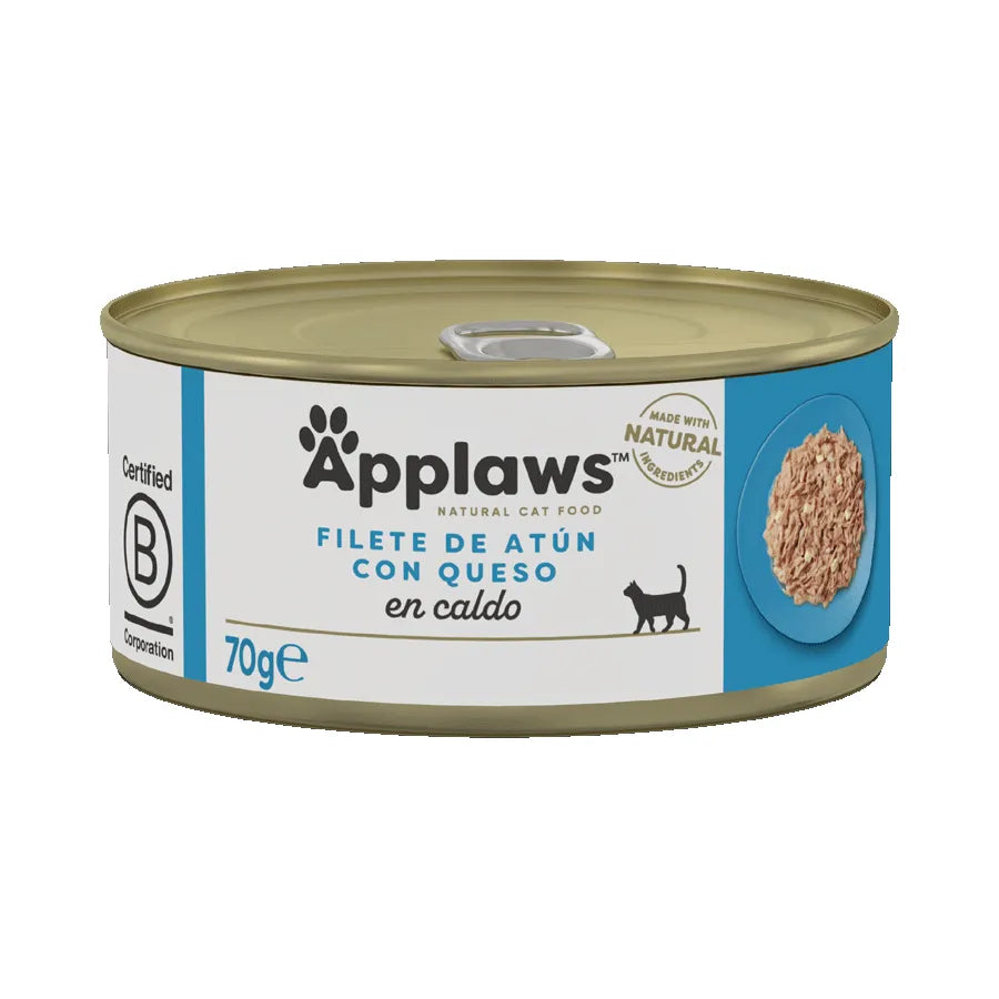 Applaws Cat lata Atun Con Queso