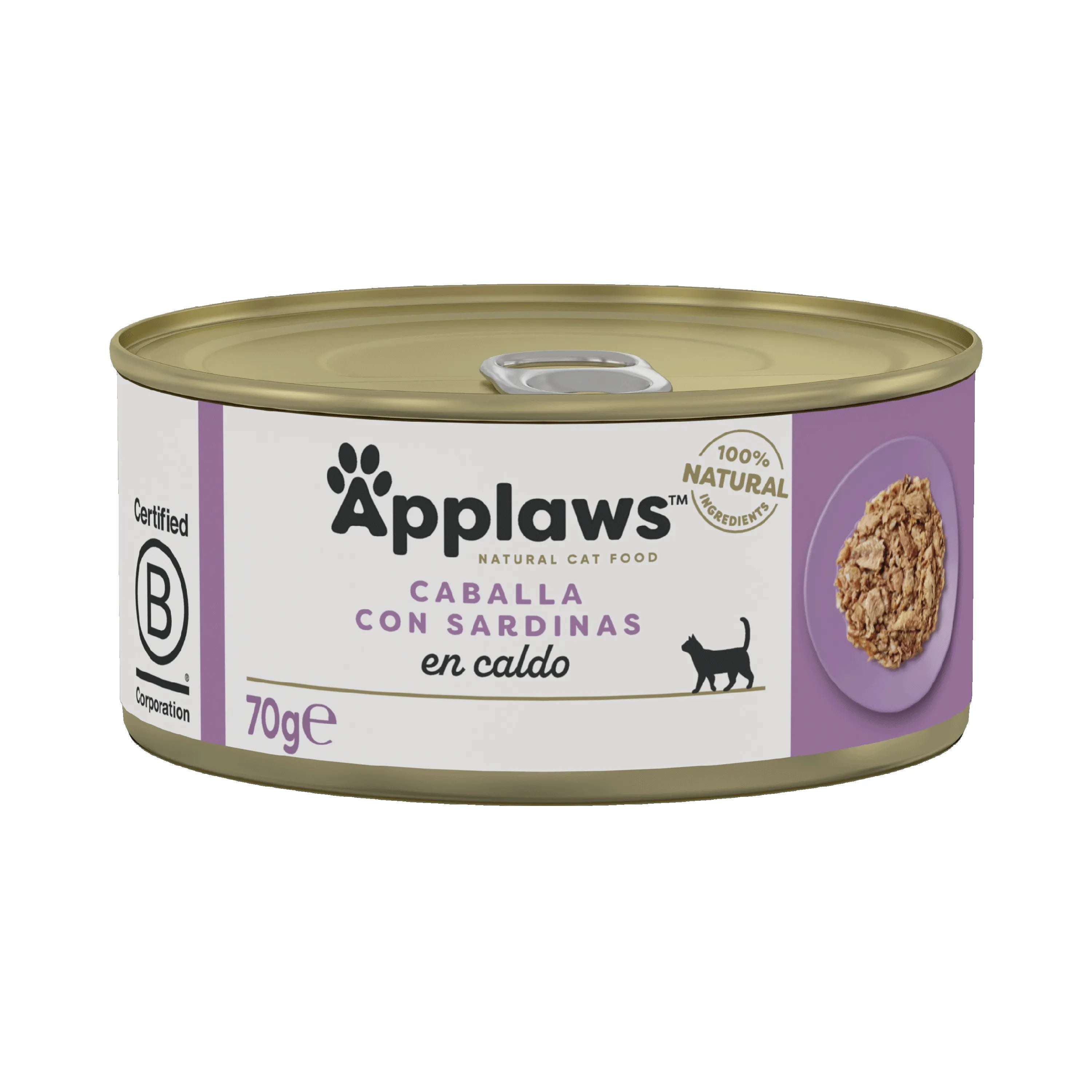Applaws Cat lata Caballa Y Sardina