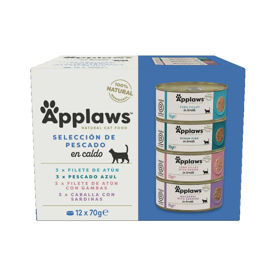 Applaws Cat lata Seleccion Pescado Multipack