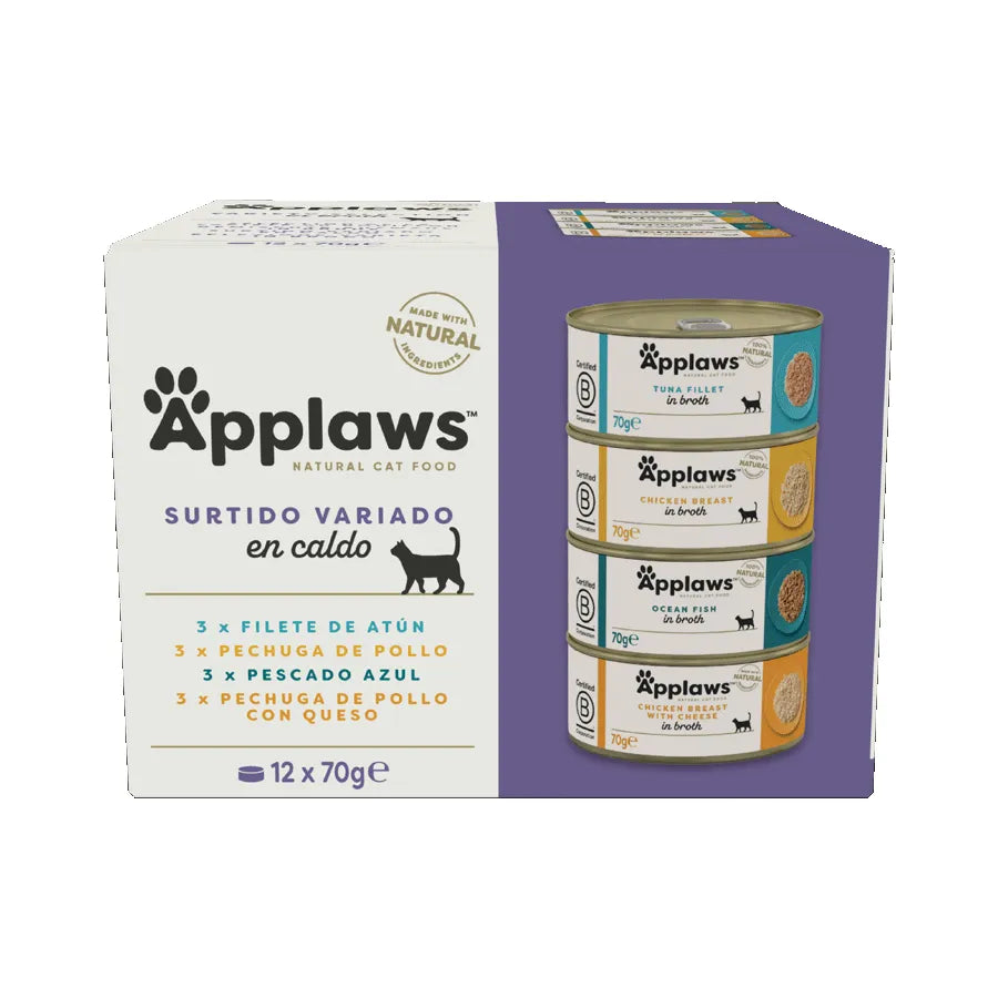 Applaws Cat lata Seleccion Suprema Multipack