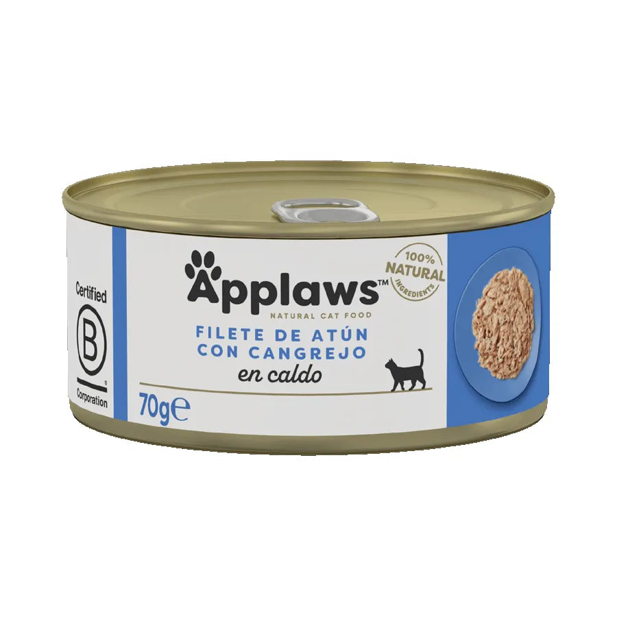 Applaws Cat lata Atun Y Cangrejo
