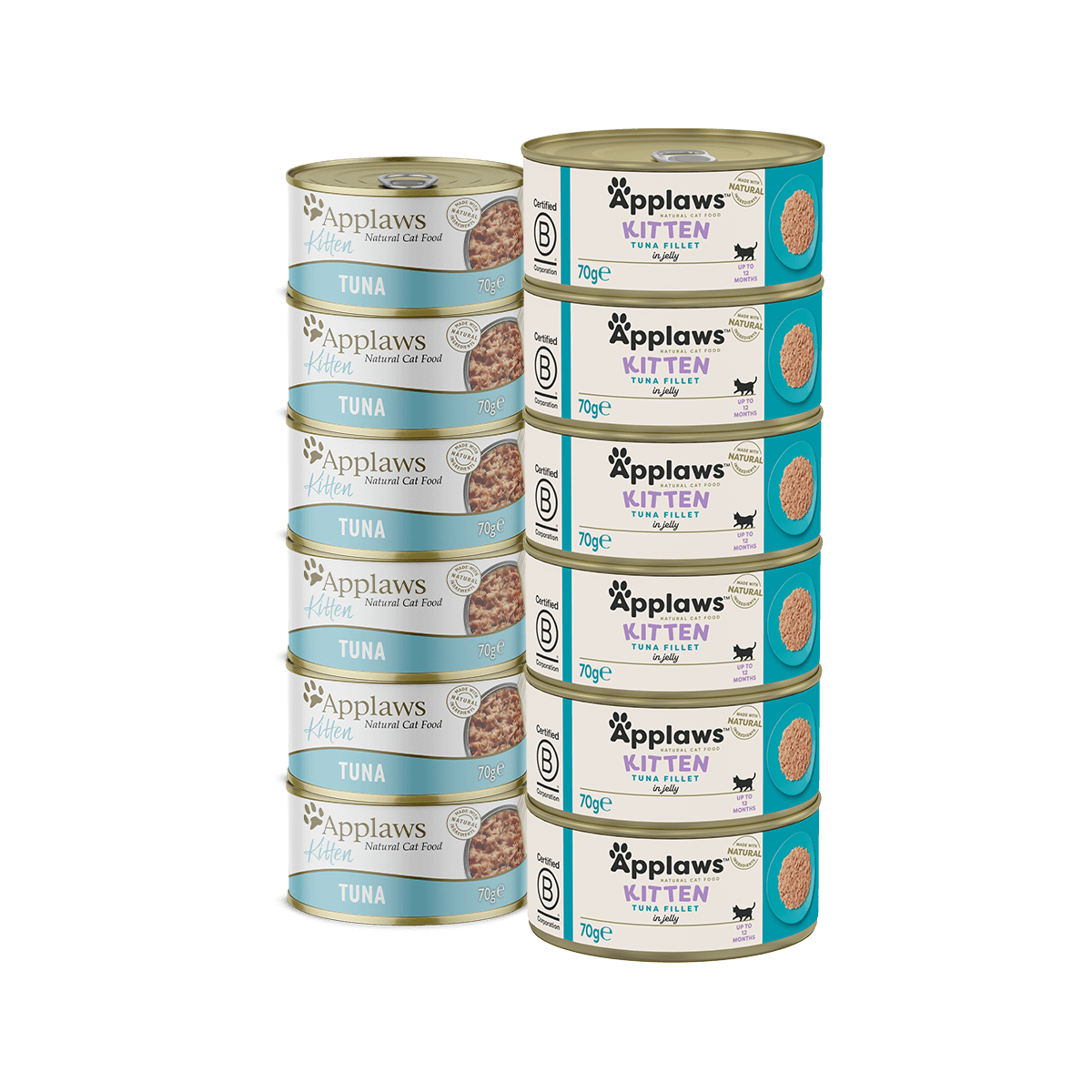 Applaws Cat lata Kitten Atun - Pack 24 x 70 gr