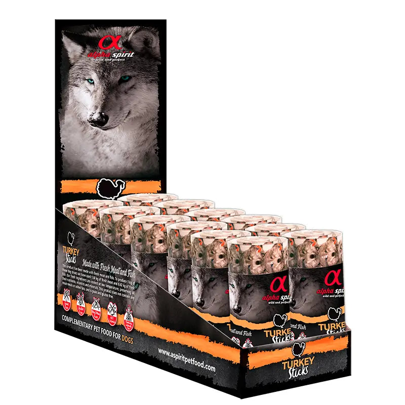 Alpha Spirit Canine Ristra Pavo Caja