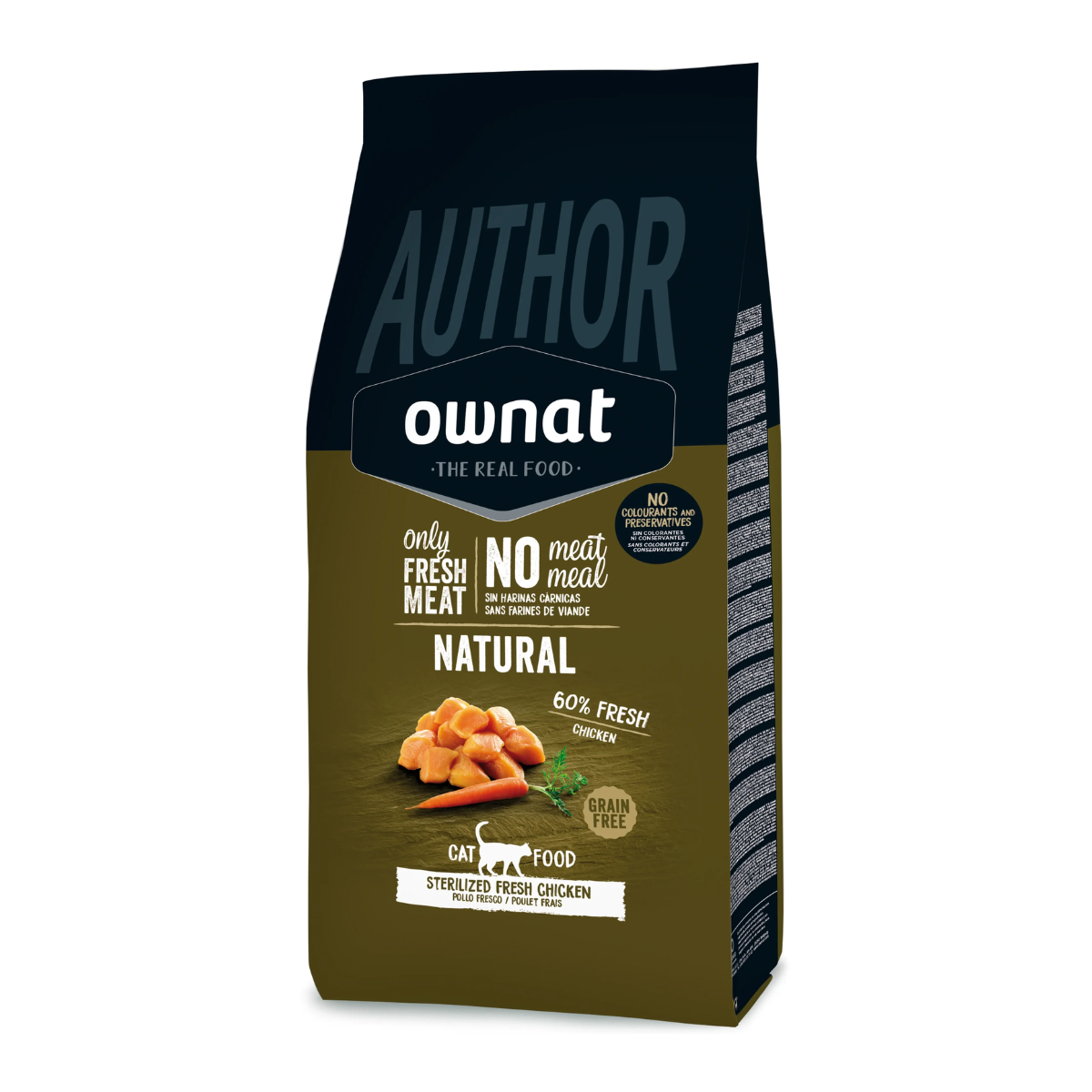 Ownat Author gf Sterilized Fresh Chicken Cat