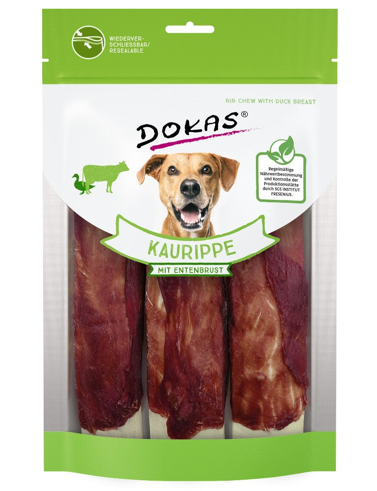 Dokas DOG Costillas de Buey con pechuga de Pato (10 x 210 g)