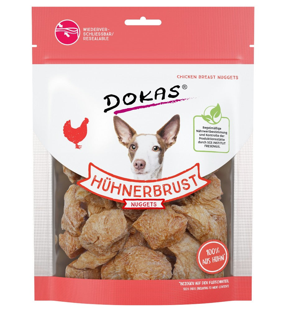 Dokas DOG Nuggets de pechuga de Pollo (10 x 110 g)
