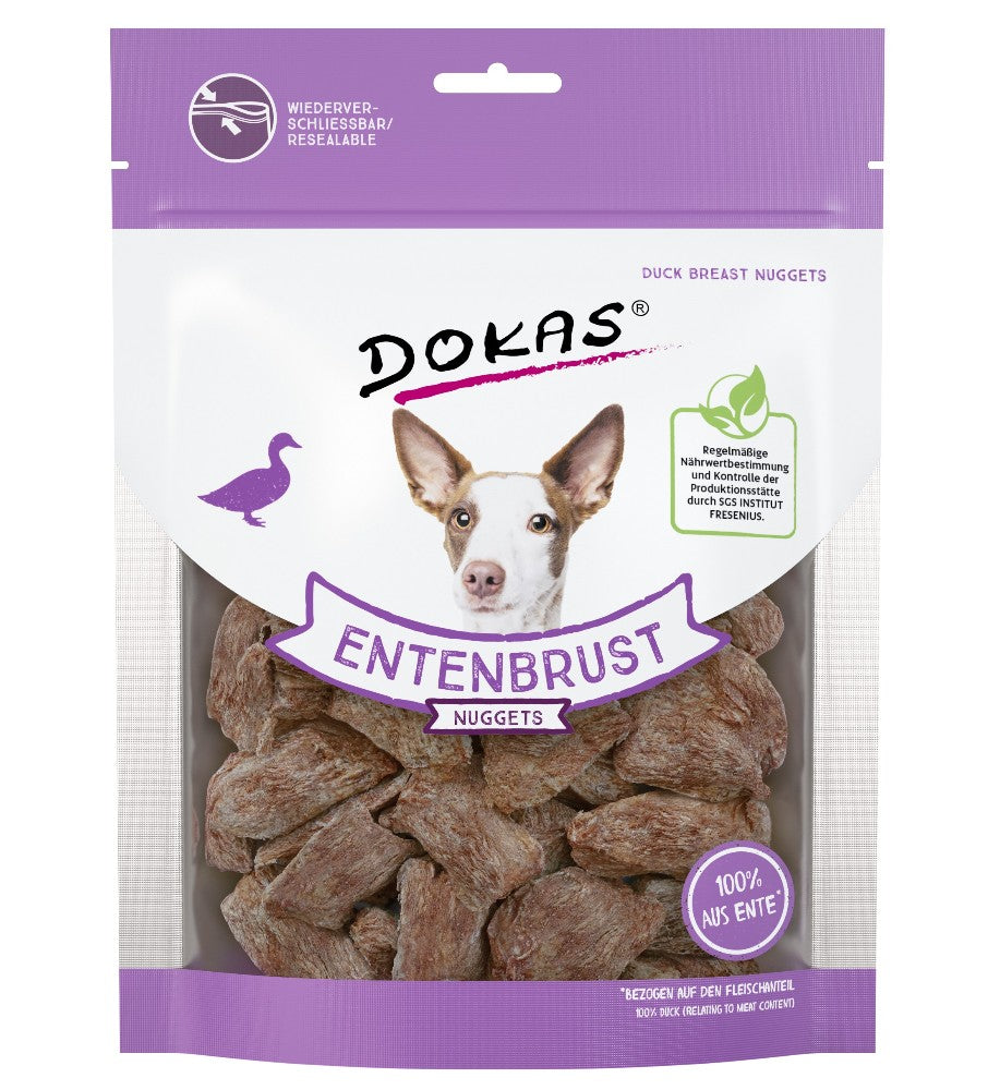 Dokas DOG Nuggets de pechuga de Pato (10 x 110 g)