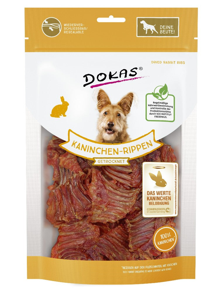 Dokas DOG Costillas de Conejo (7 x 100 g)