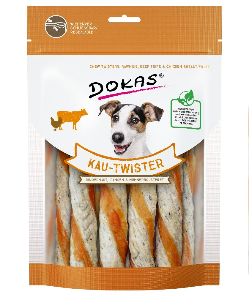 Dokas DOG Rollos Vaca, Tripas y Pechuga de Pollo (9 x 200 g)