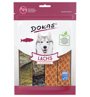 Dokas DOG Tiras de Salmón (8 x 100 g)