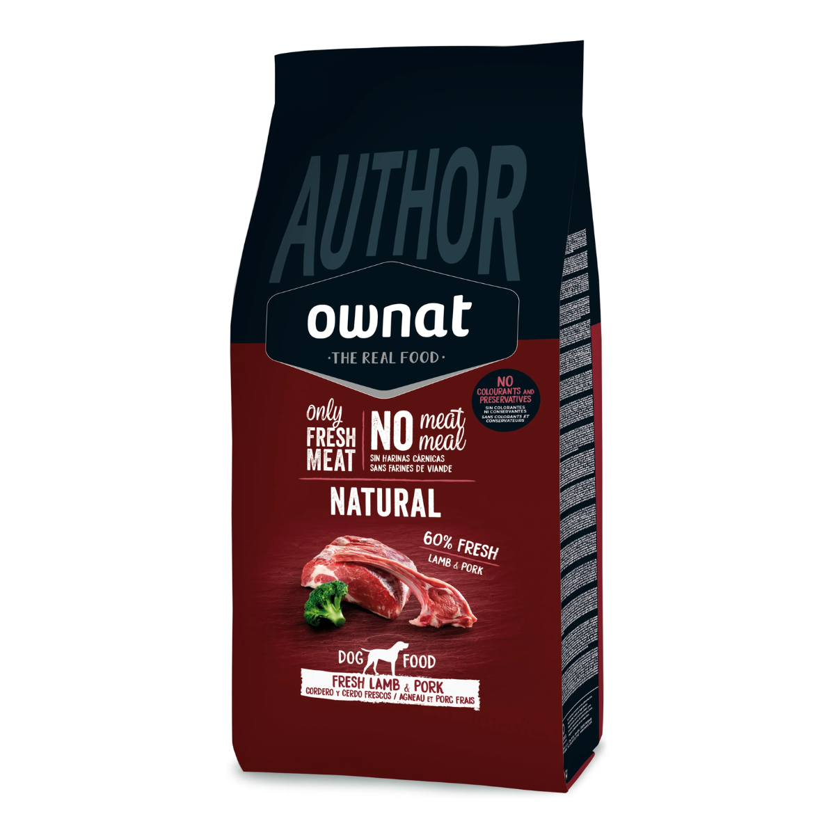 Ownat Author Fresh lamb & Pork Dog
