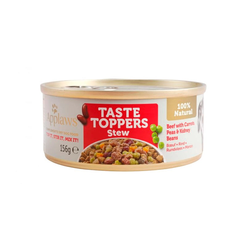 Applaws Dog lata Topper Estofado Ternera Verduras