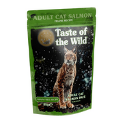 Taste Feline Adult Salmon Pate Pouch - Pack 12 x 85gr