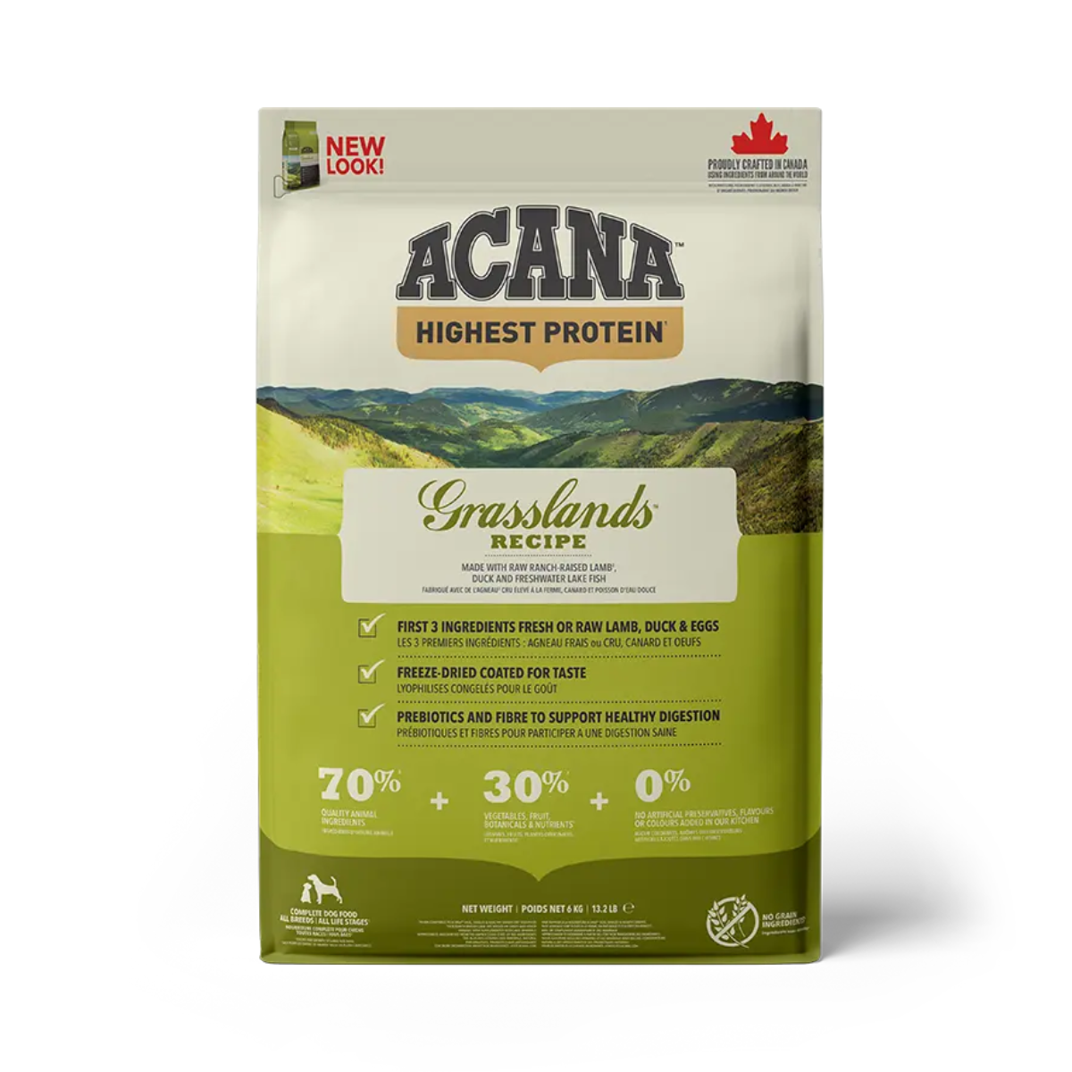 Pienso Acana Perro Adult Regionals grasslands Prairie