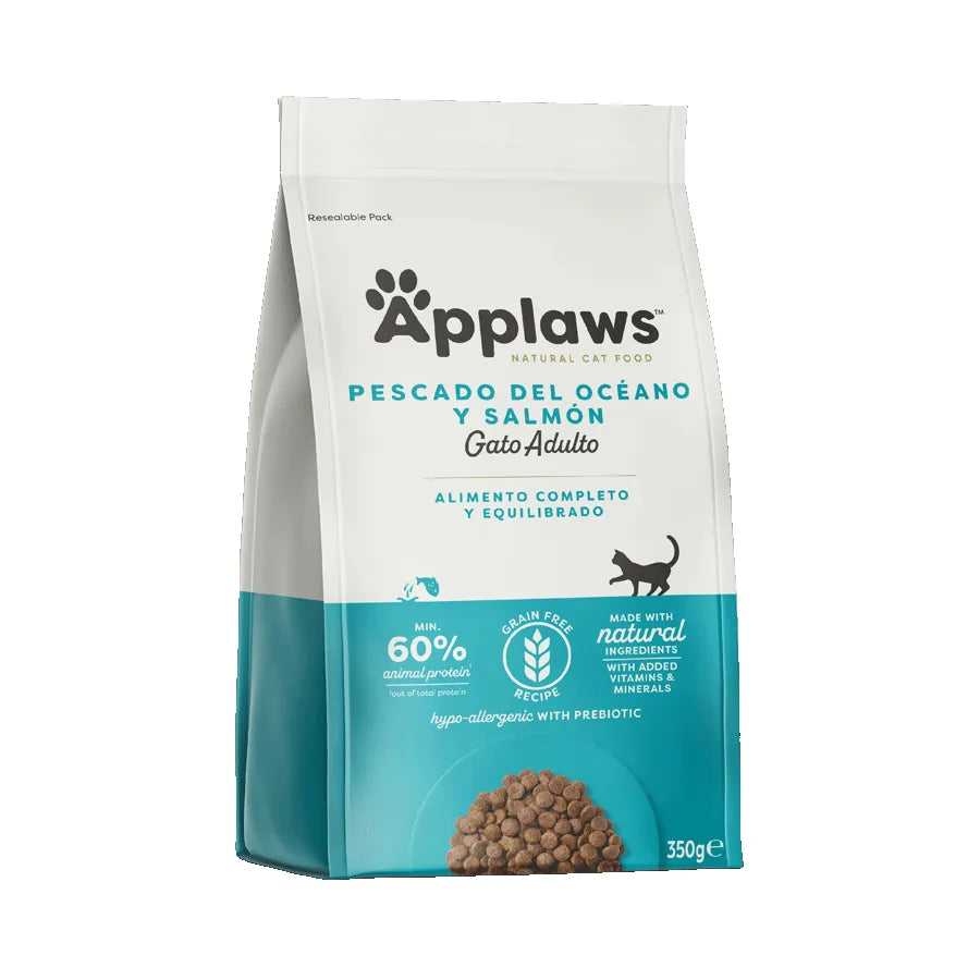 Applaws Cat Dry Adulto Pescado Y Salmon