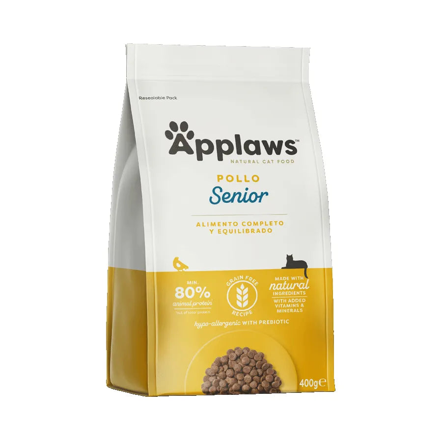 Applaws Cat Dry Senior Pollo