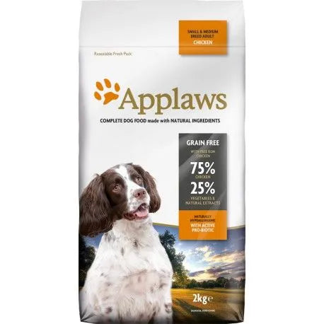 Applaws Dog Dry Adulto Razas Pequeñas Y Medianas Pollo